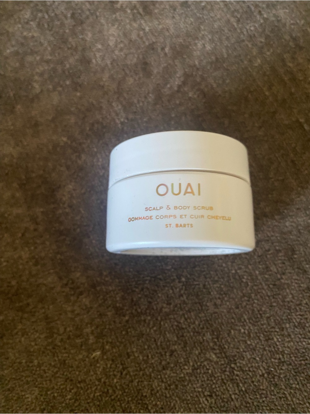 OUAI Scalp & Body Scrub Jar